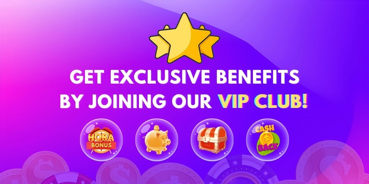 Mobile casino game promotion with bright characters